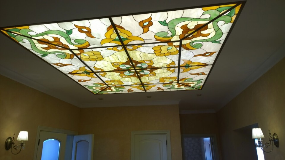 Заказать световой потолок с фотопечатью в г. Михайловск