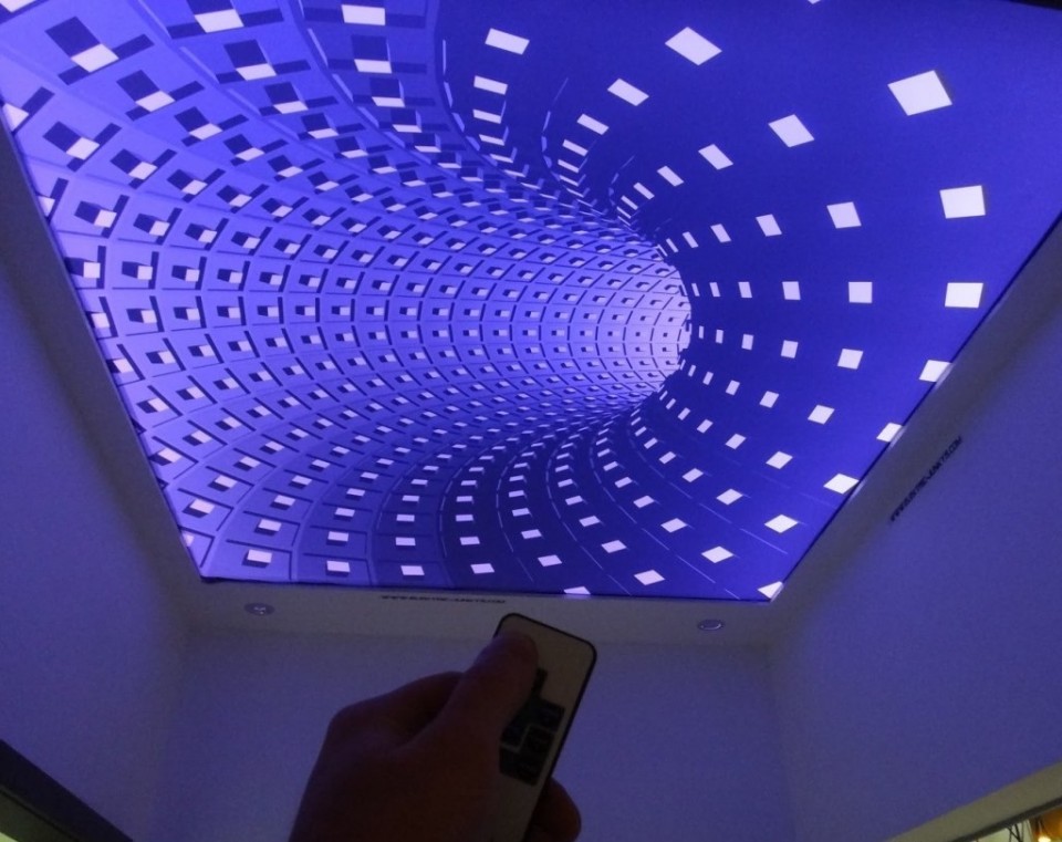 Заказать 3d натяжные потолки в г. Михайловск